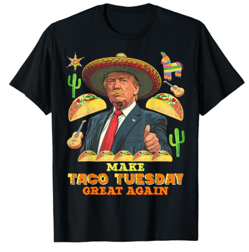 아마존에서 팔리고 있는 TACO티셔츠